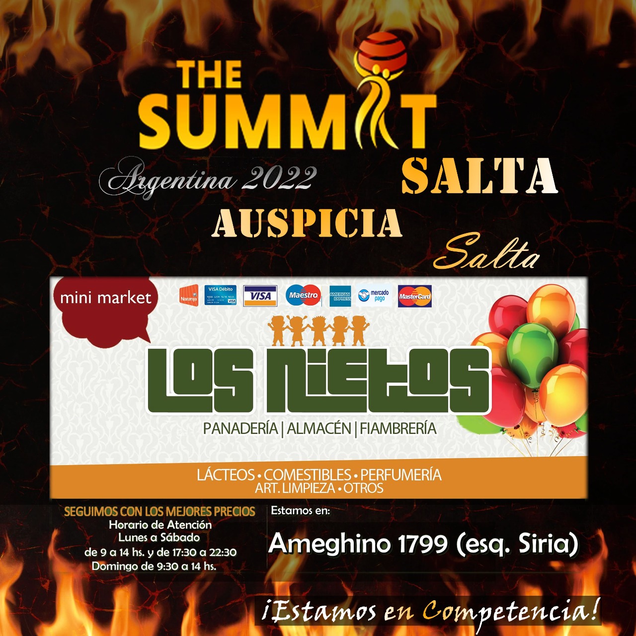 Sponsor Los nietos.